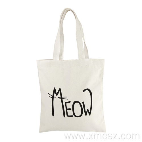 8 oz canvas portable cat tote bag